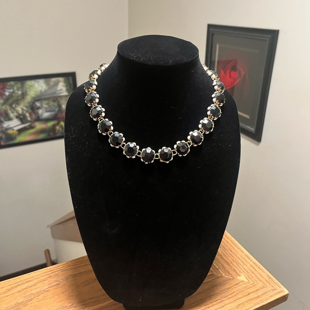 Black and Gold Necklace